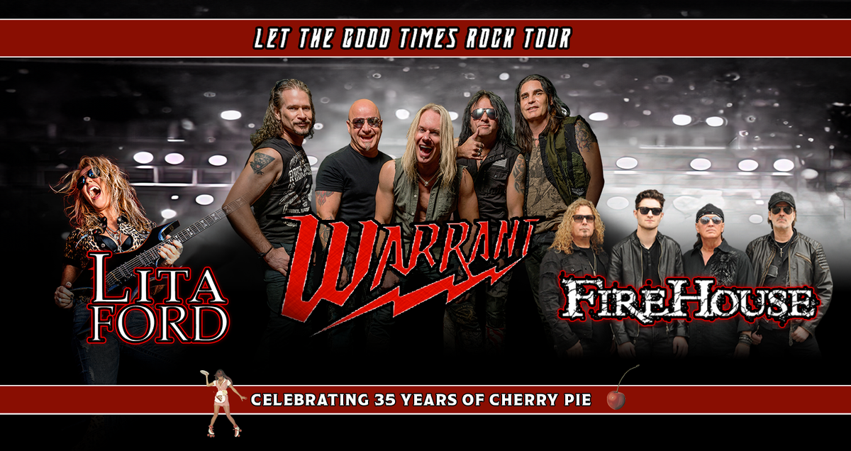 Lita Ford and Firehouse at Devon Lakeshore Amphitheater
