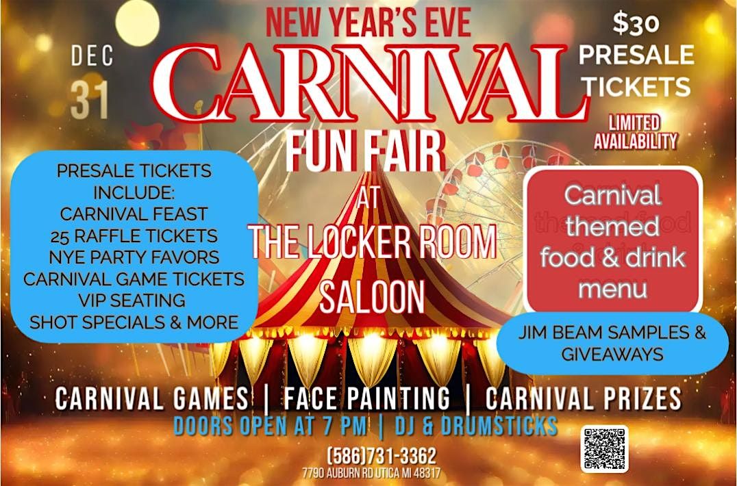 NEW YEARS EVE PARTY: CARNIVAL