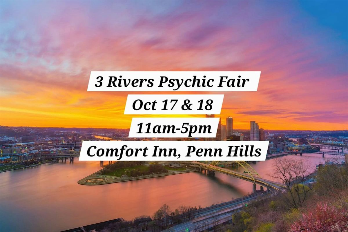 Psychically Fall 3 Rivers Psychic Fair- Fall at Comfort Inn Conference Center Pittsburgh ...
