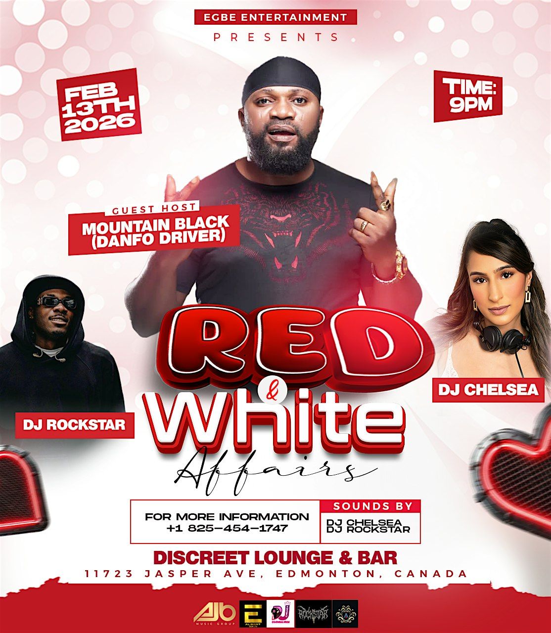 Valentine Celebration Edmonton,  Red and White Party