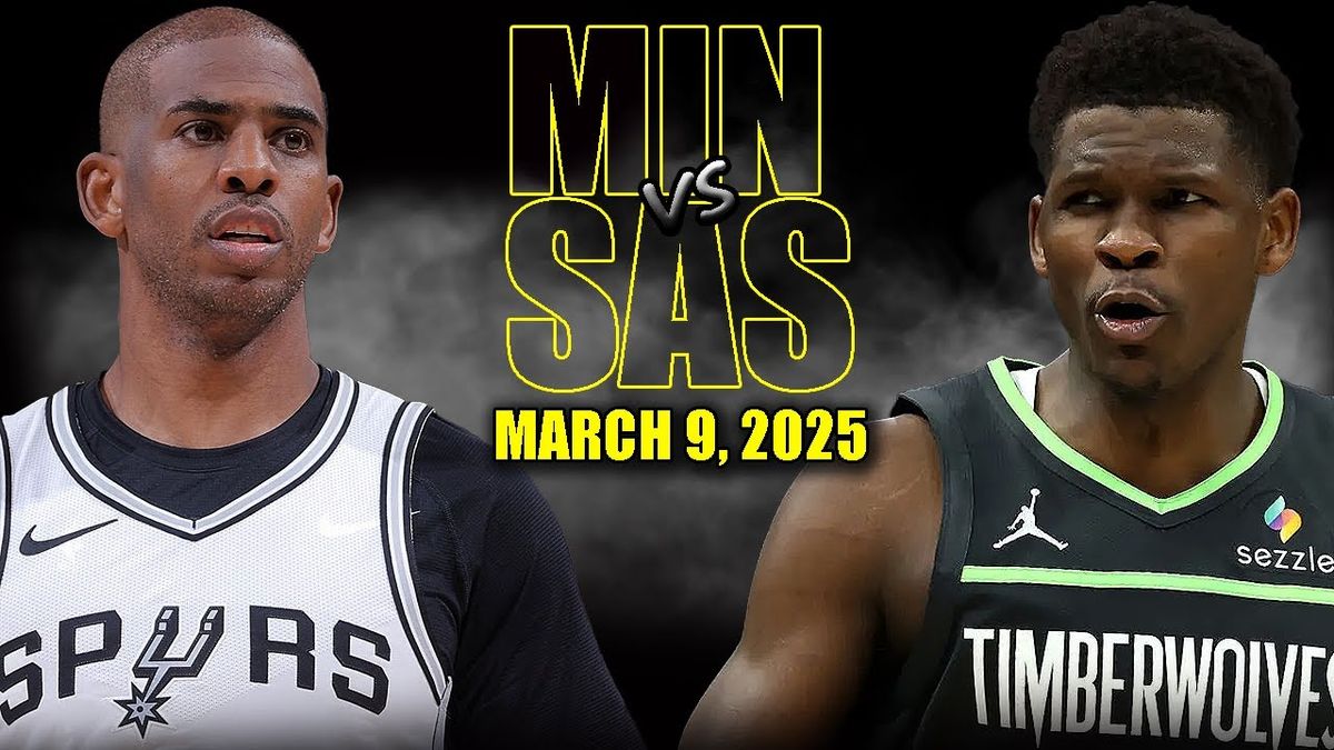 Minnesota Timberwolves vs. San Antonio Spurs