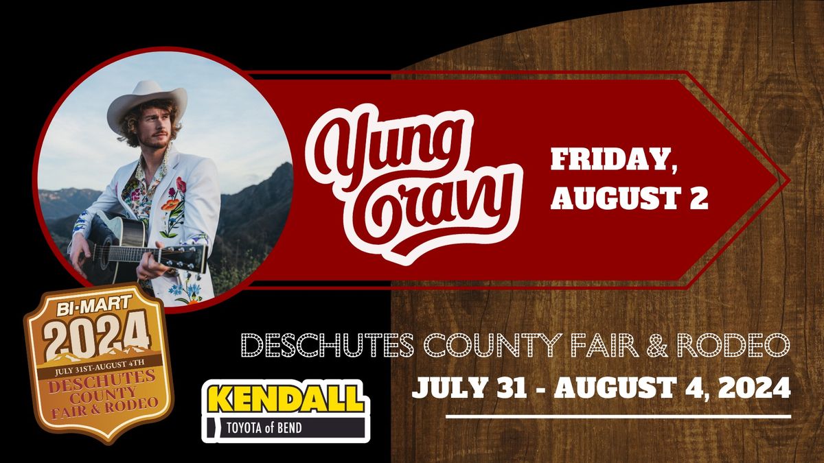 Yung Gravy Kendall Toyota FREE Summer Concert Series Deschutes