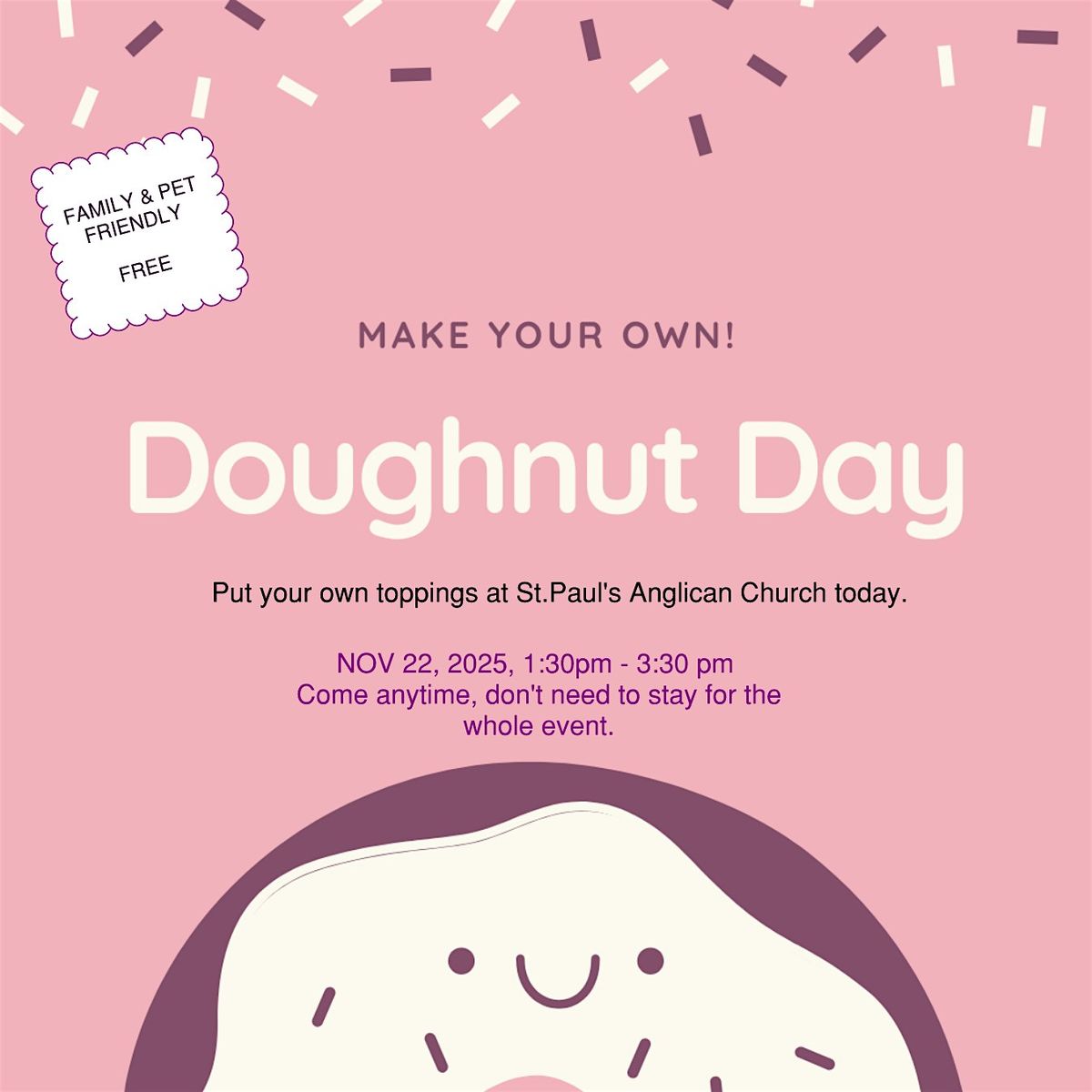 Make your own doughnut day