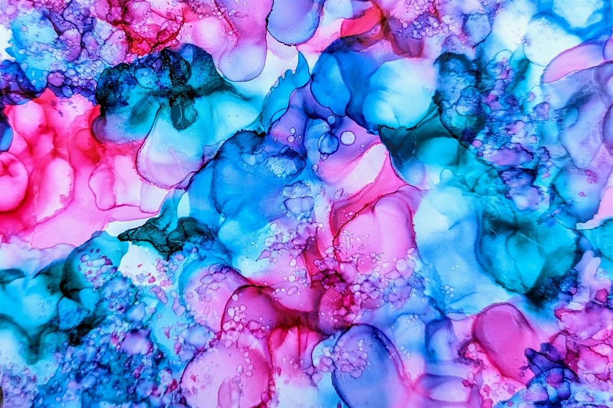 Art Happy Hour | Alcohol Ink Abstract Designs