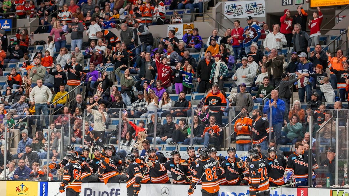 Parking Wheeling Nailers at Fort Wayne Komets