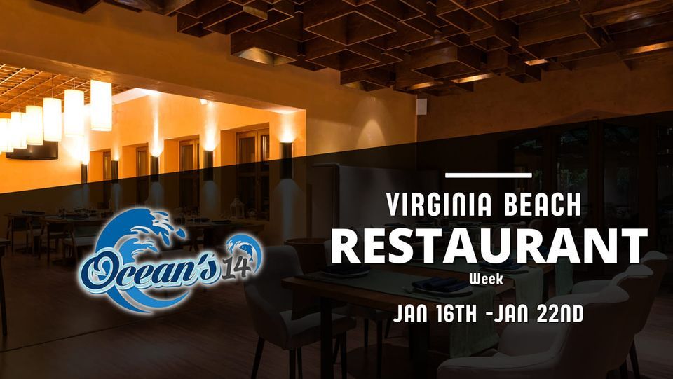 2023 Virginia Beach Restaurant Week Ocean's 14, Virginia Beach, VA