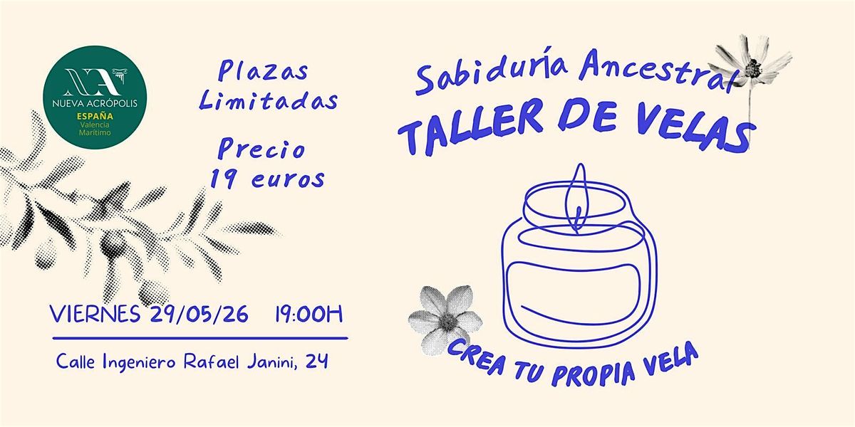 Taller de velas: Sabidur\u00eda ancestral