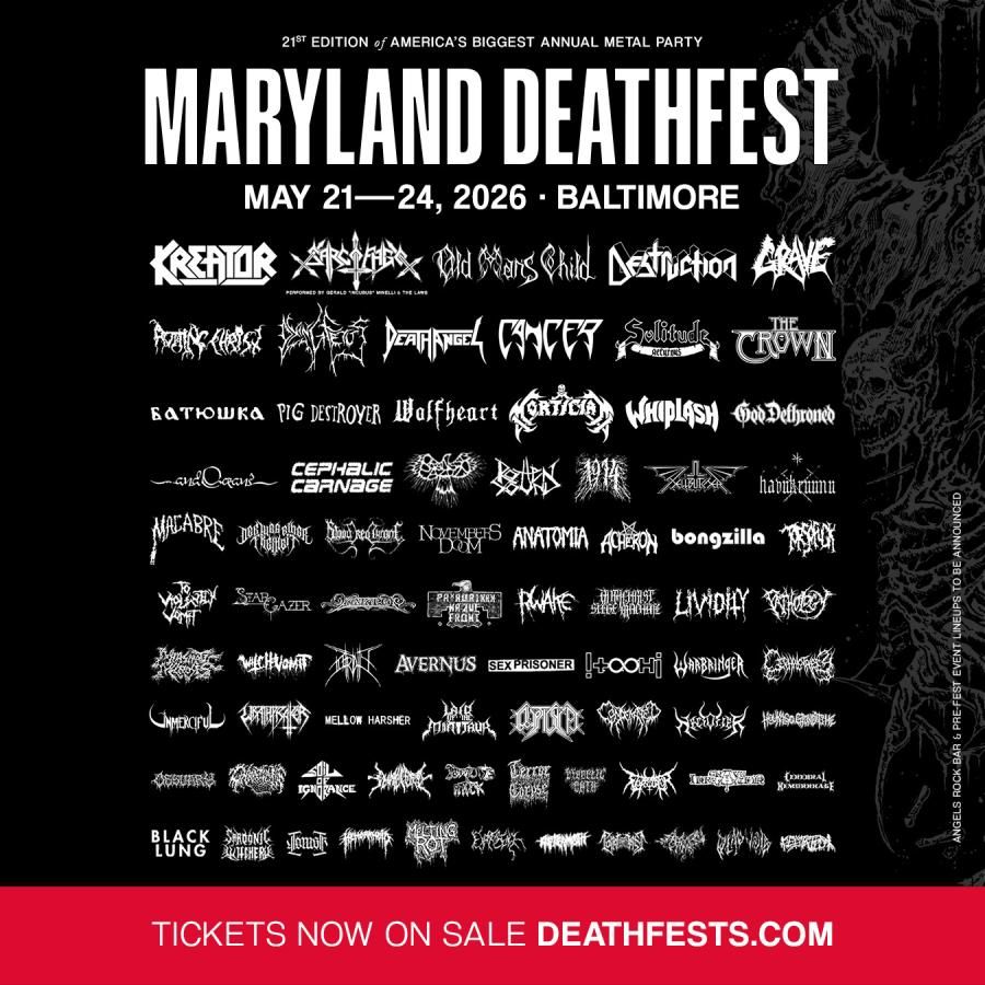 Maryland Deathfest XXI (Time: TBD) - Sunday