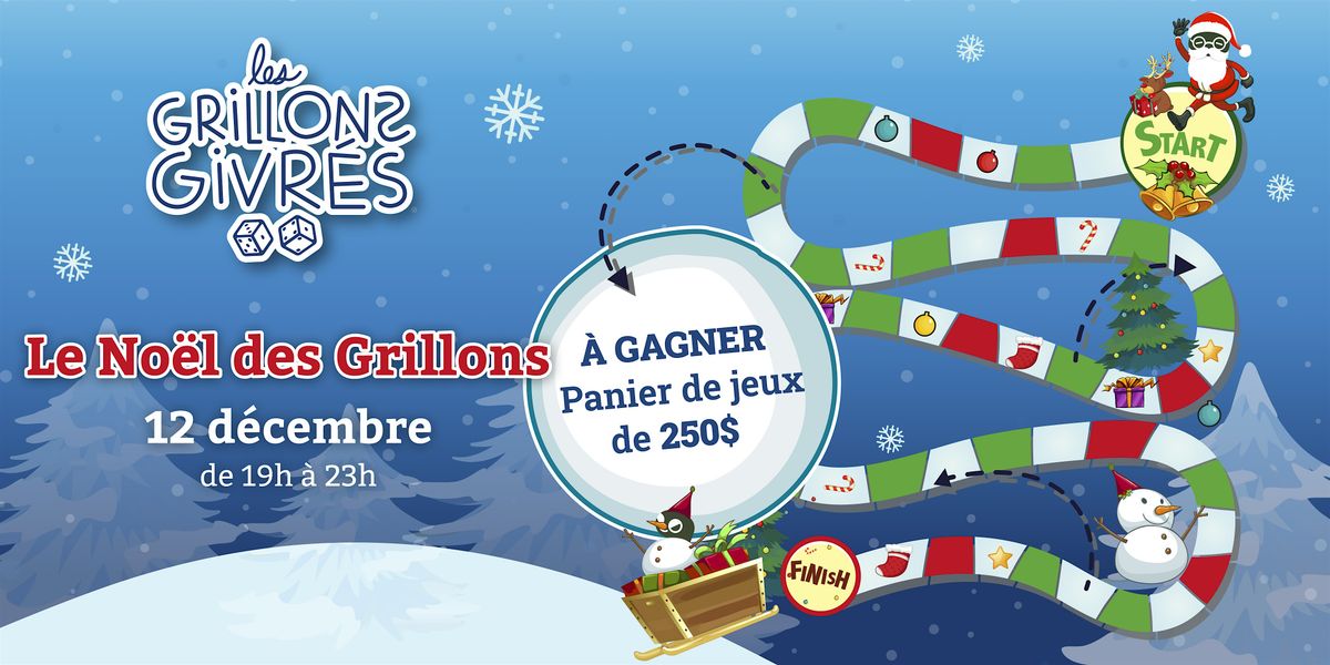 No\u00ebl chez les Givr\u00e9s ! Soir\u00e9e de jeux !