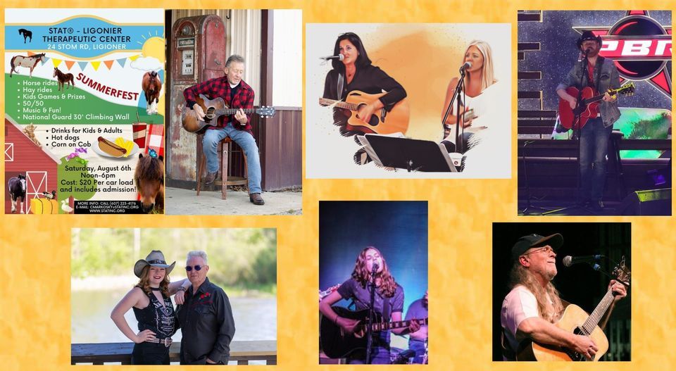 STAT Ligonier Summerfest STAT Ligonier Therapeutic Center August 6