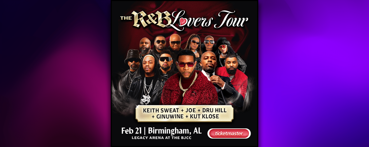 RnB Lovers Tour - Keith Sweat, Joe, Dru Hill and Ginuwine at Dickies Arena