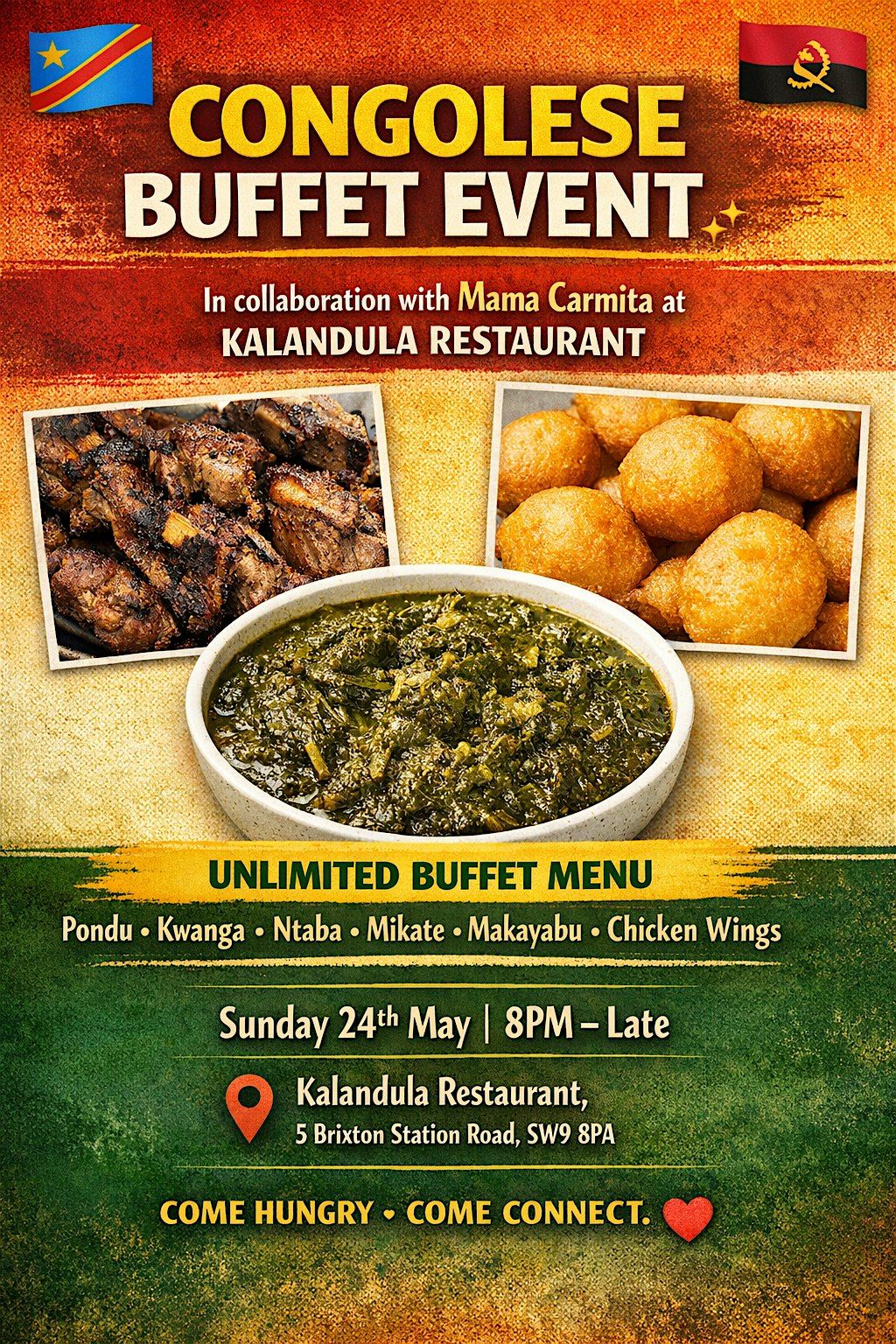 CONGOLESE BUFFET