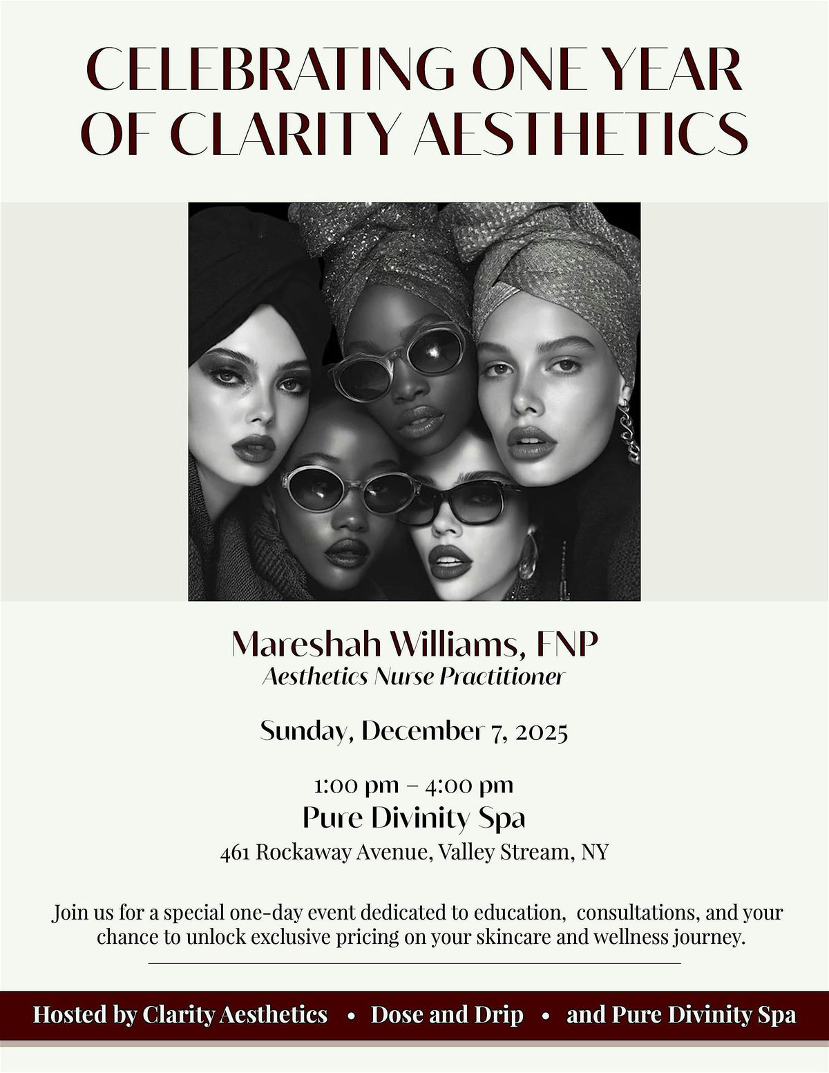 One Year Anniversary of Clarity Aesthetics Event