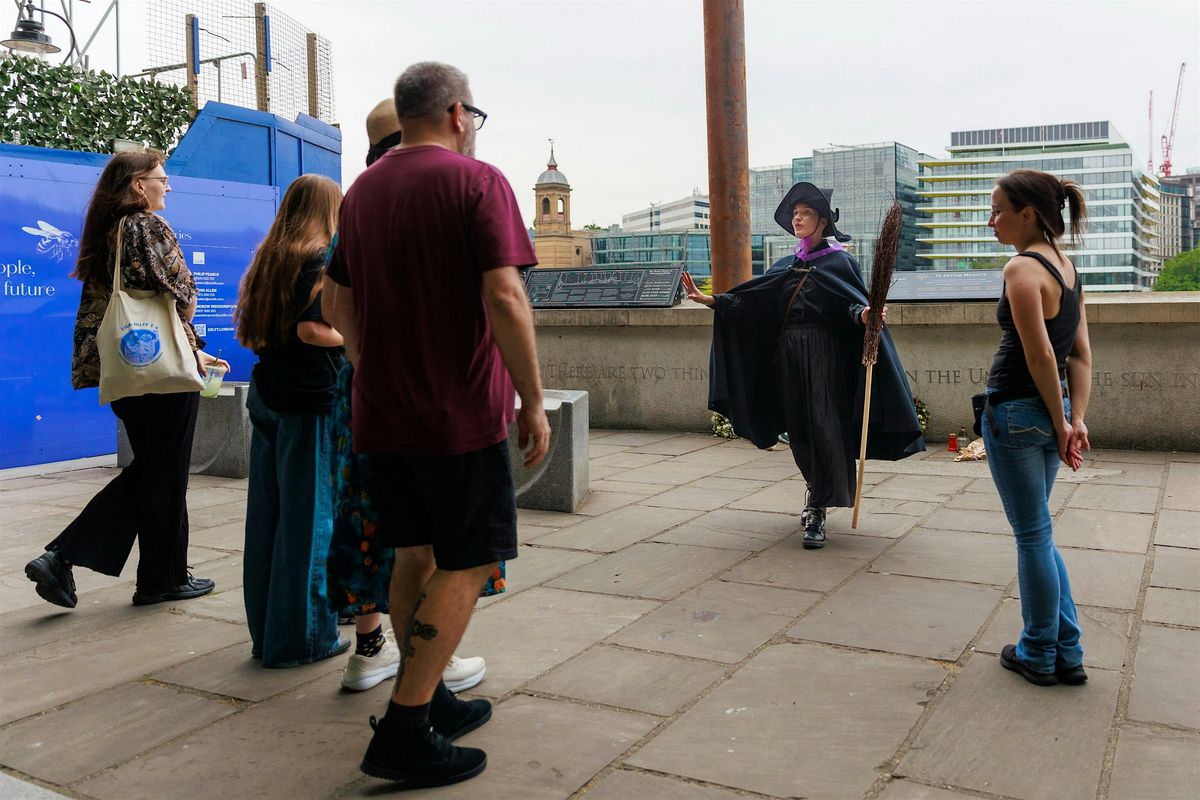 NOVEMBER SPECIAL! 10% OFF London Witches & History Bankside Walking Tour