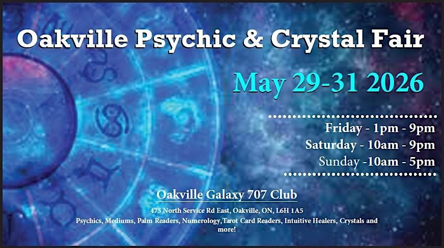 Oakville Psychic & Crystal Fair