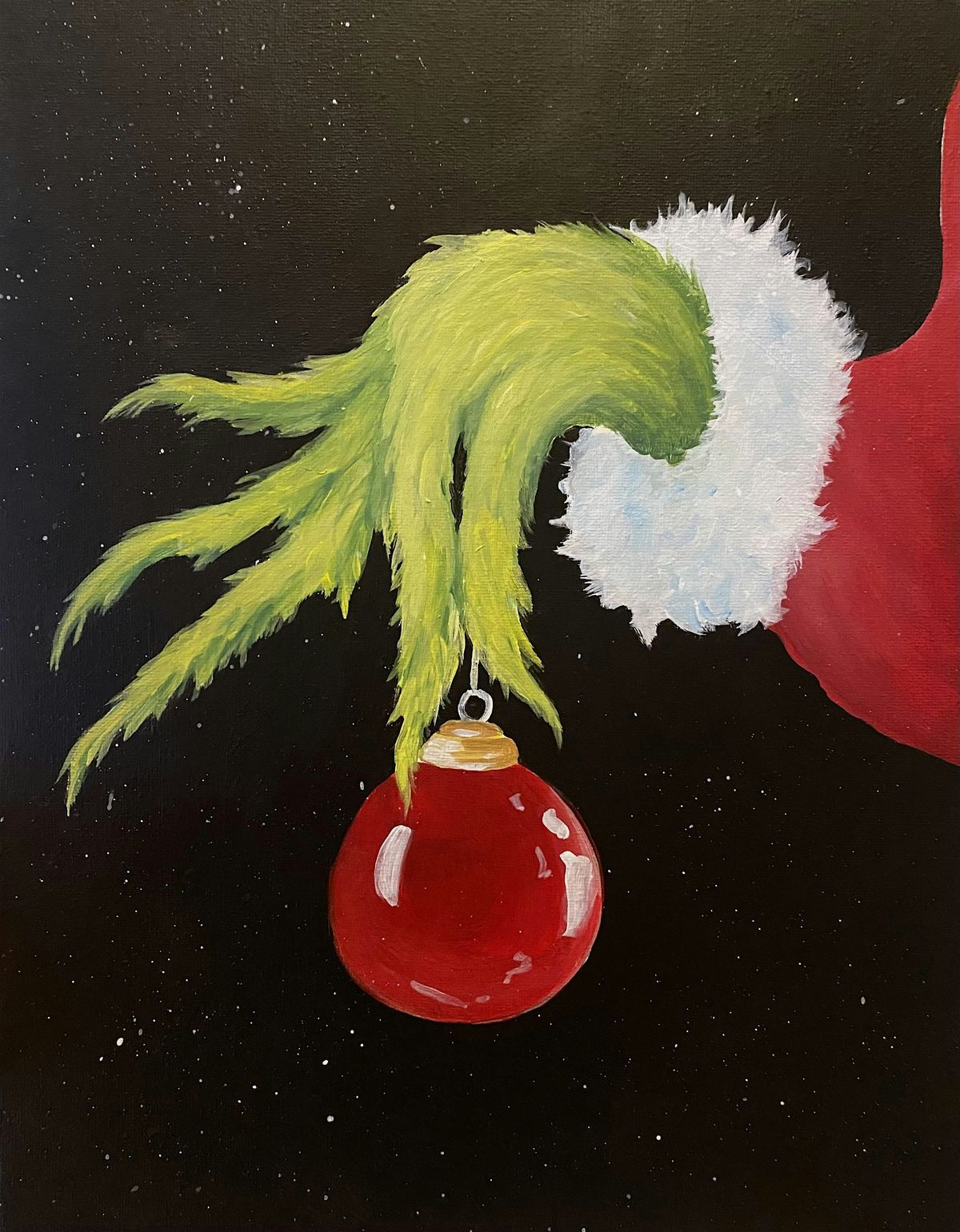 Grinchmas Paint and Sip in San Pedro!
