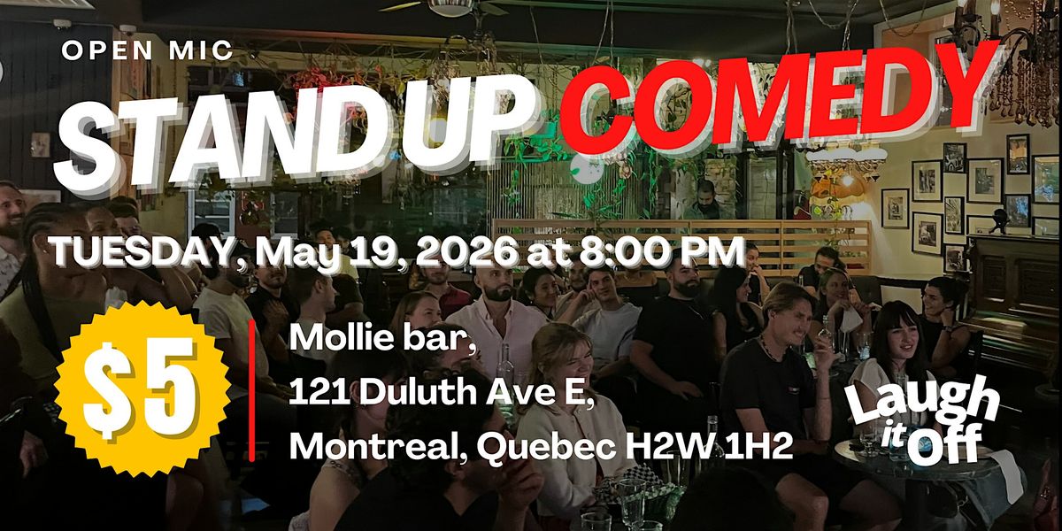 Laugh It Off! | Stand-Up Comedy Show (In English) \u2013 May 19, 2026