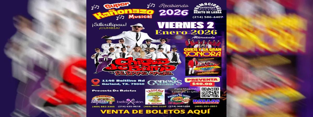 RECIBIENDO 2026 CON SUPER KA\u00d1ONAZO MUSICAL 