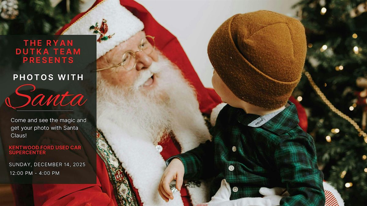 Annual Santa Photos with the Ryan Dutka Team
