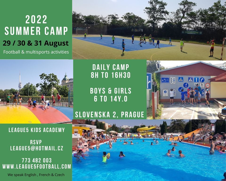 Extra Multi Sports Summer Camp 2022 Prague At League5 Football Futsal extra-multi-sports-summer-camp-2022-prague-at-league5-football-futsal