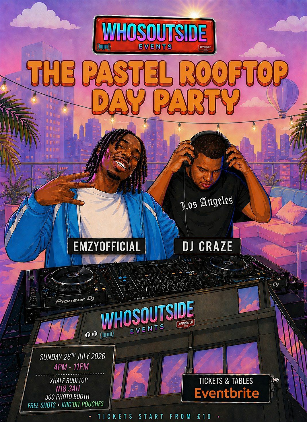 THE PASTEL ROOFTOP DAY PARTY