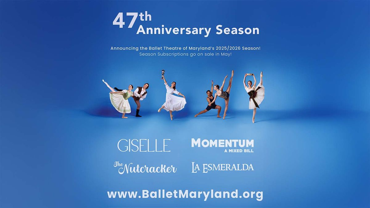 Ballet Theatre of Maryland - Momentum at Maryland Hall for the Creative Arts