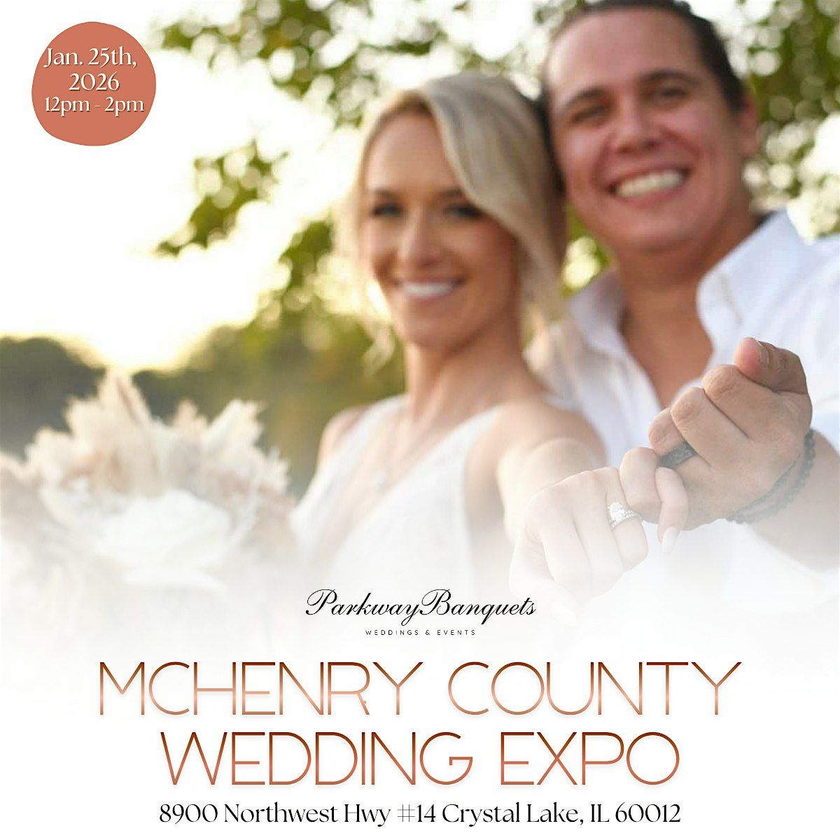 Winter Wedding Expo - McHenry County College, sponsored by Parkway Banquets