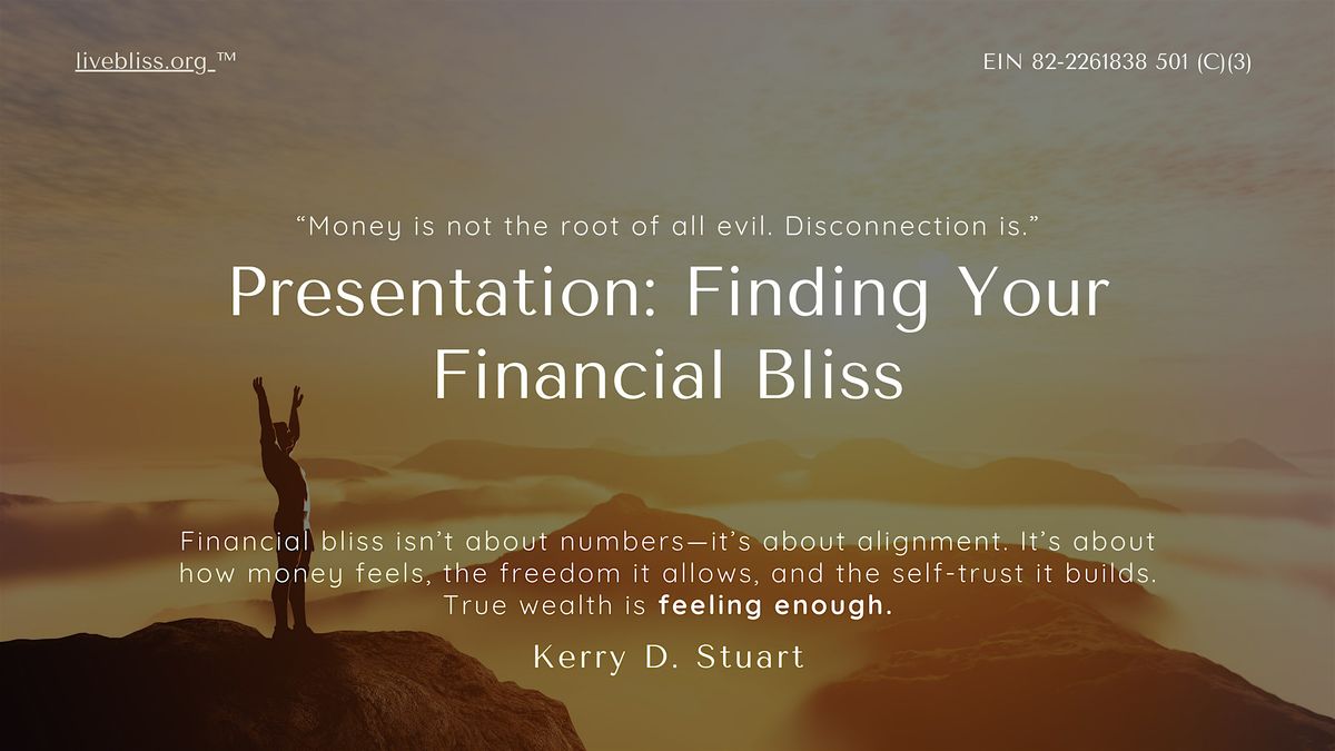 Finding Your Financial Bliss
