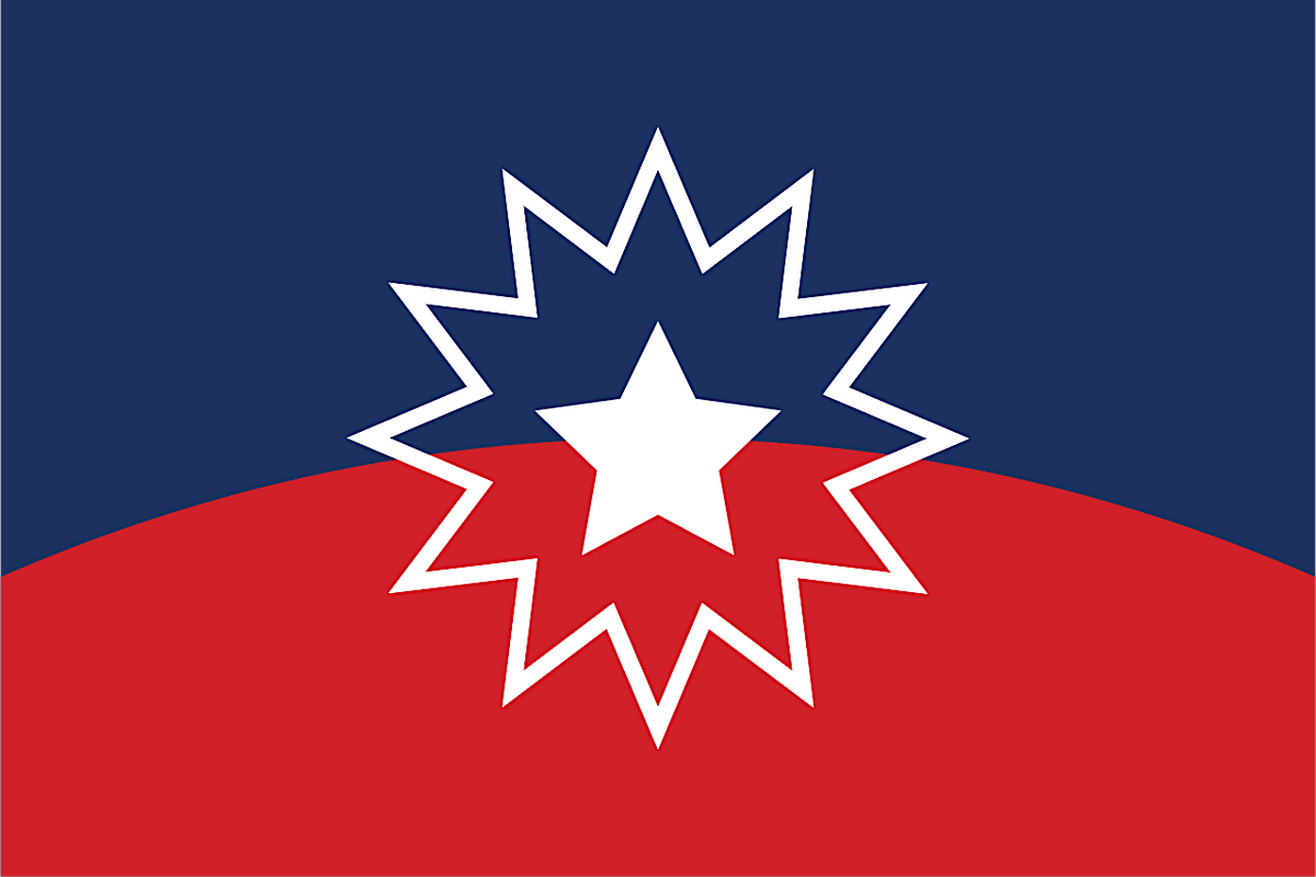 Create a JUNETEENTH flag to celebrate JUNETEENTH DAY!