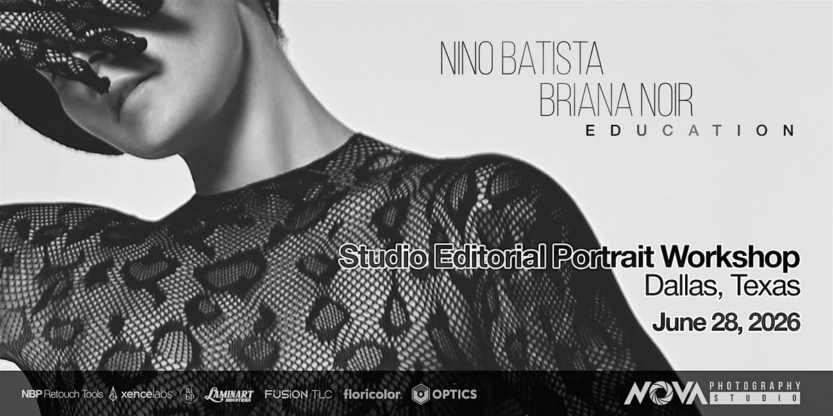 Studio Editorial Portrait Workshop, Dallas