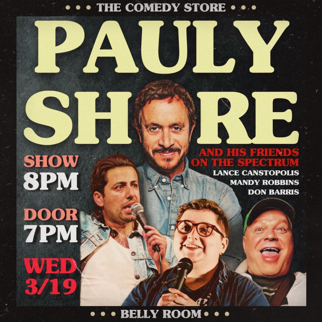 Pauly Shore at The Comedy Zone - Charlotte