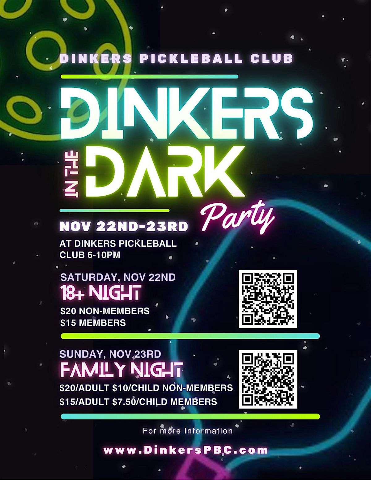 Dinkers in the Dark