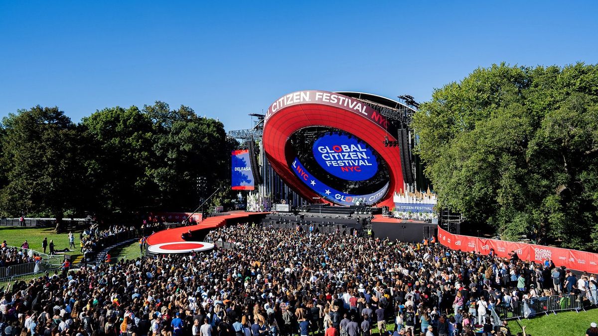 Global Citizen Festival at The Great Lawn at Central Park