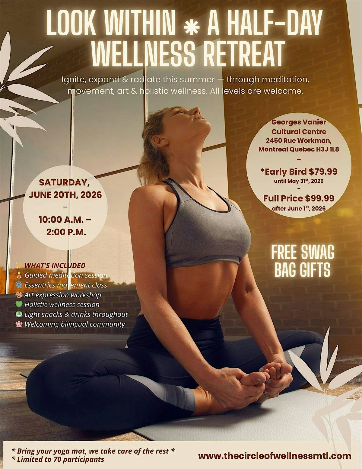 Look Within \u2055 A Half-Day Wellness Retreat