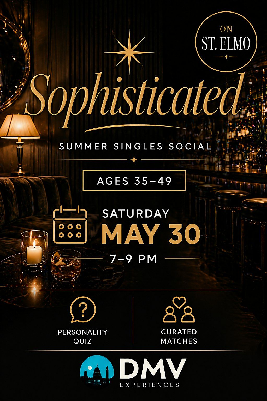 Match and Meet: Sophisticated Edition (Ages 35\u201349) | Summer Singles Social
