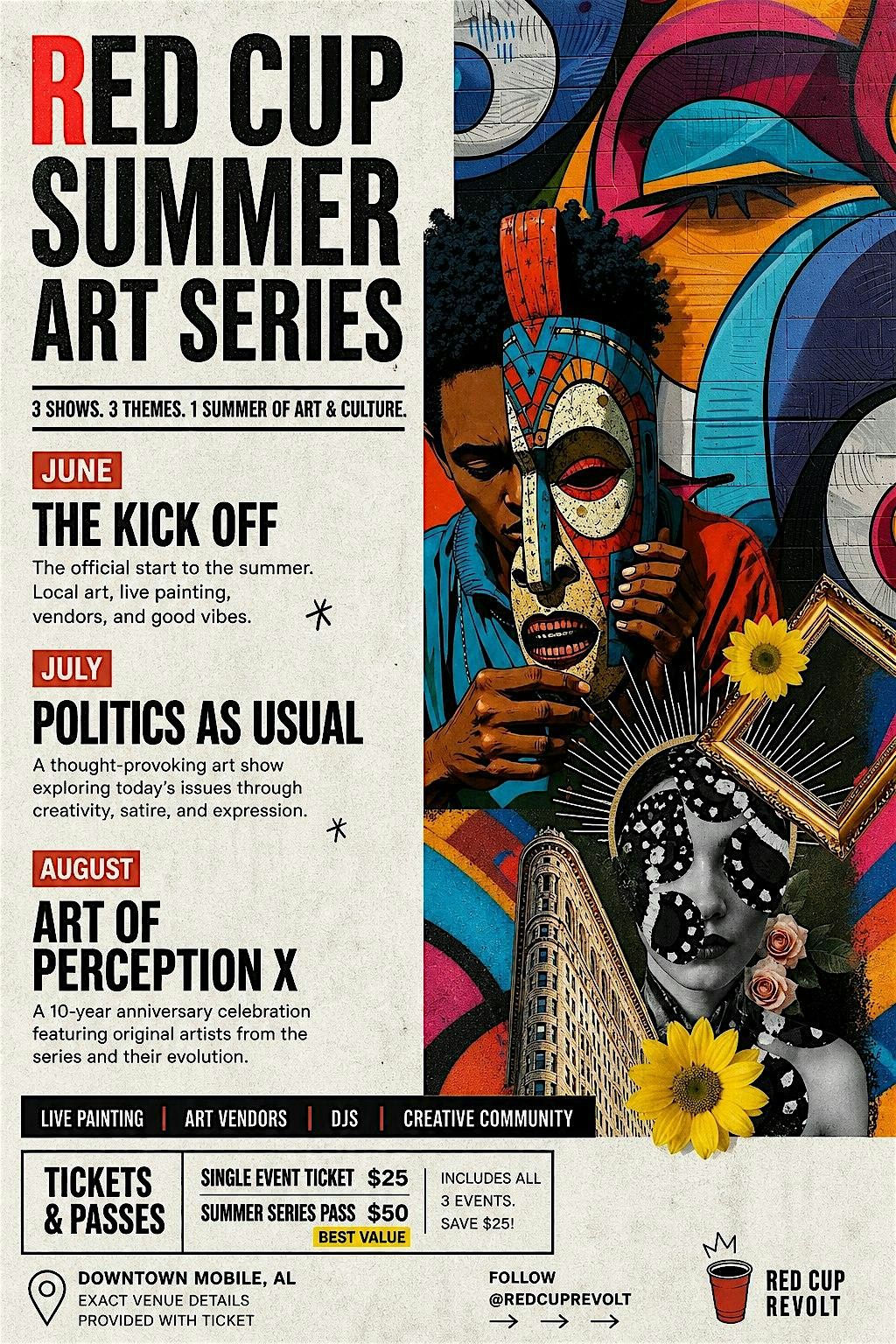 Red Cup Summer Art Series: The Kick Off