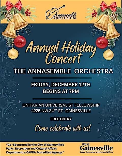 Annasemble Community Orchestra Holiday Concert