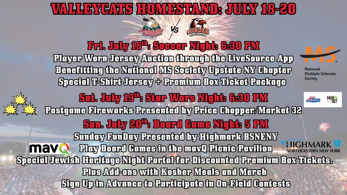 Tri-City Valley Cats at Trois-Rivieres Aigles at Stade Quillorama