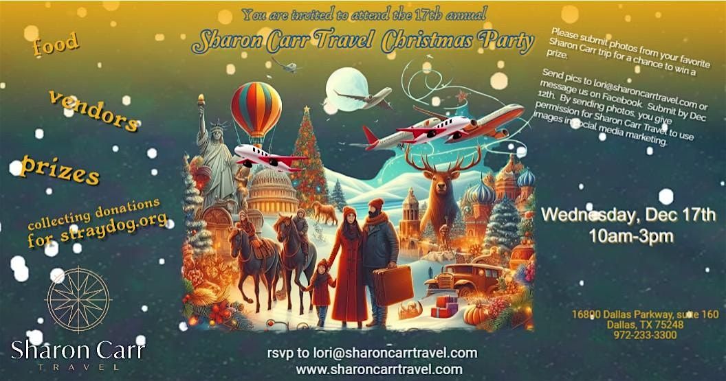 Sharon Carr Travel's 17th Annual Christmas Open House