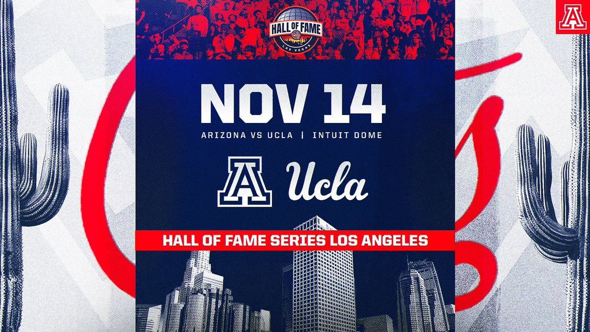 Hall of Fame Series: UCLA vs Arizona