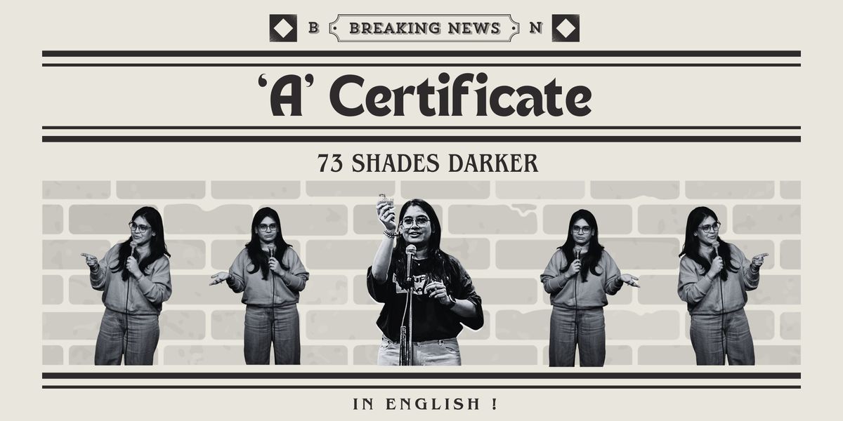 'A' Certificate (In English) - Sravanthi Basa Live