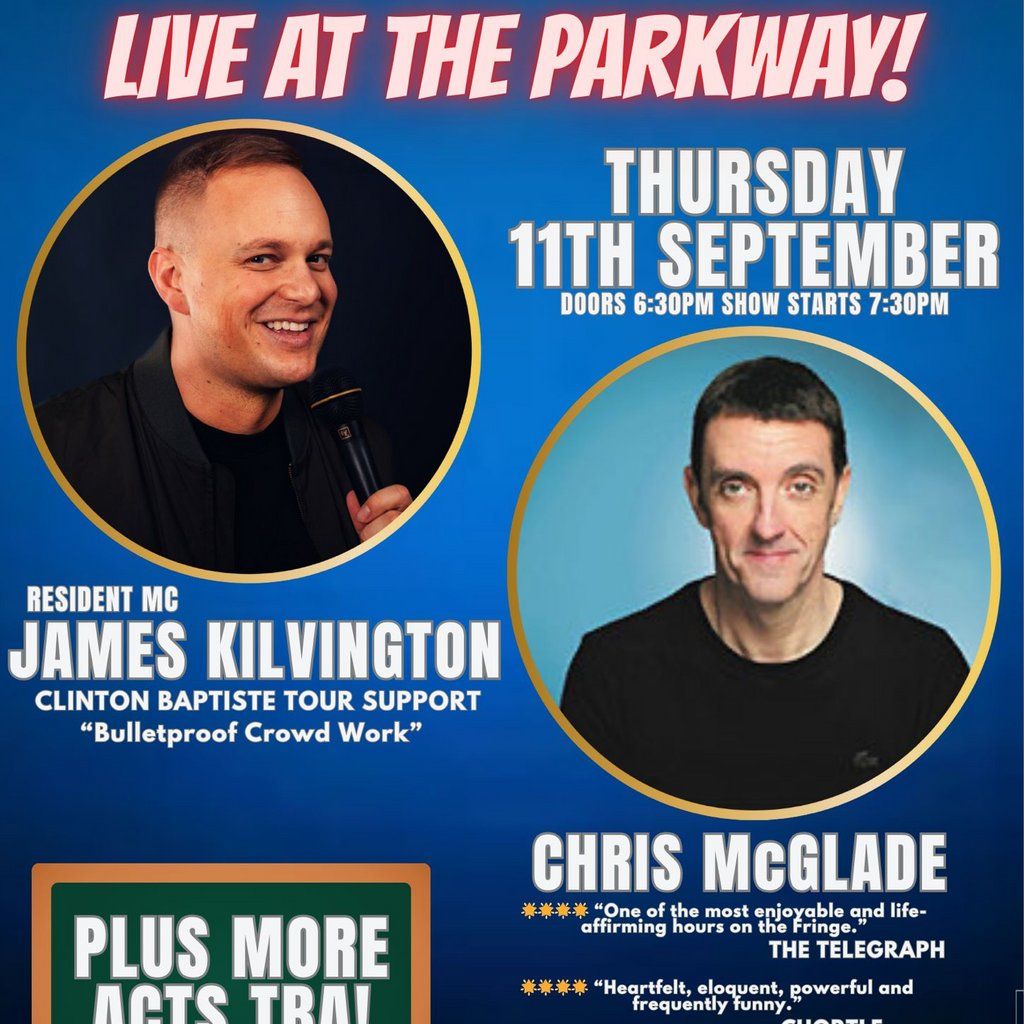 Haha Comedy Hall- Chris McGlade, hosted by James Kilvington