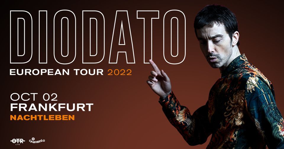 Diodato @ Frankfurt, Nachtleben \/ European Tour 2022