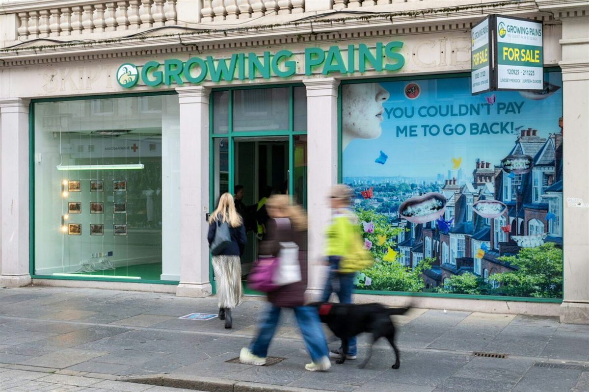 Guided Tour of the Exhibition Growing Pains by Lindsey Mendick