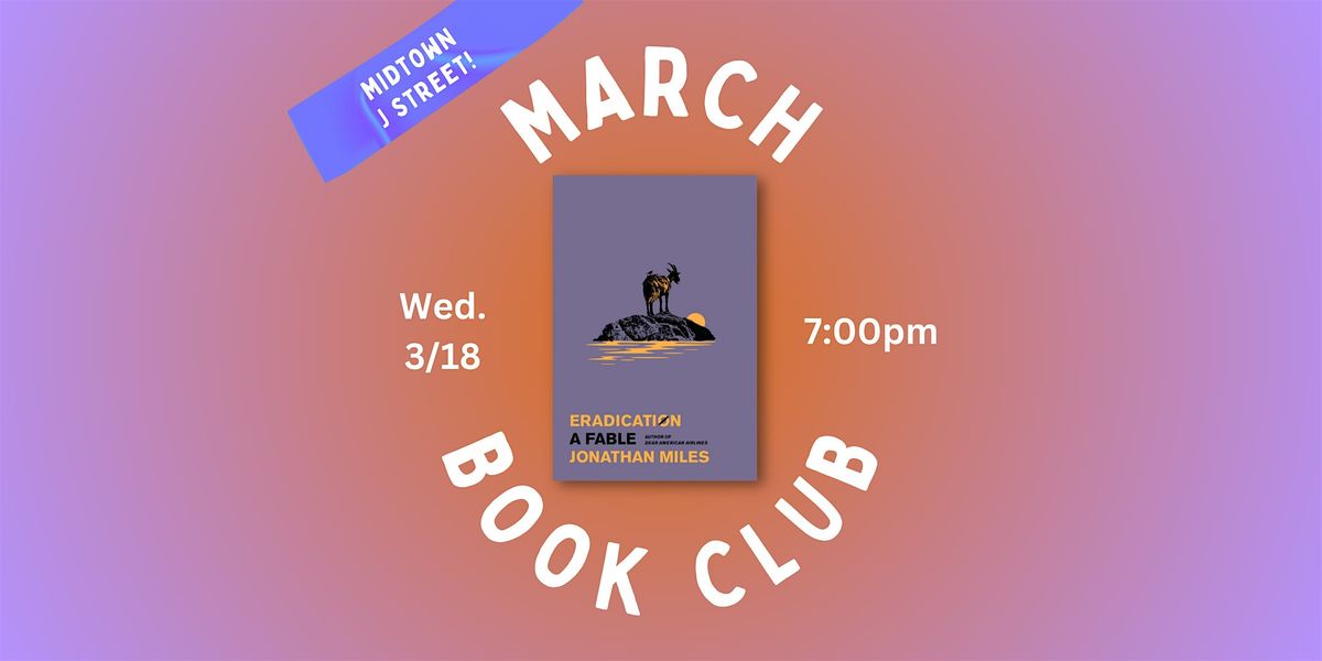 East Village Bookshop (Midtown\/J St): March 2026 Book Club