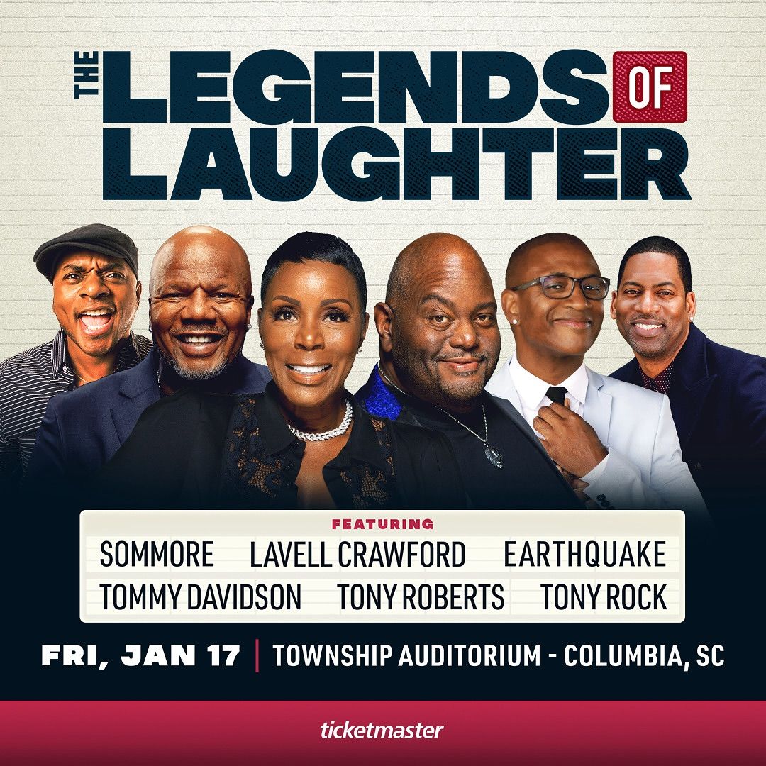 Legends of Laughter - Sommore, Lavell Crawford, Earthquake at Savannah Civic Center - Johnny Mercer Theatre