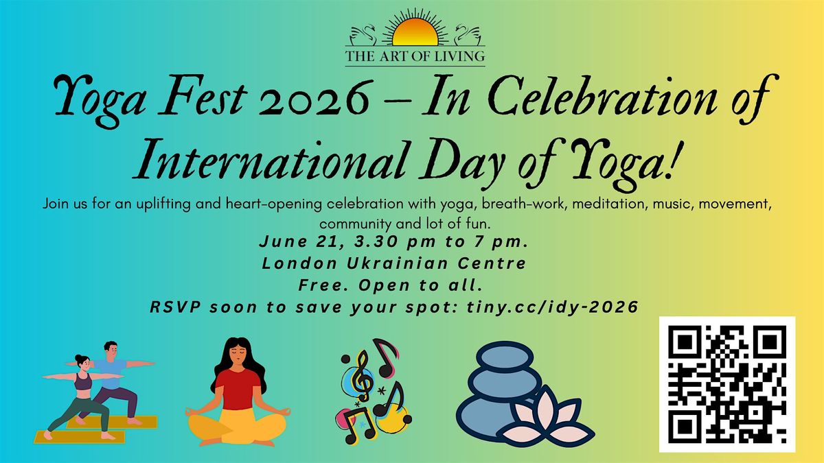 Yoga Fest 2026 \u2013 In Celebration of International Day of Yoga!