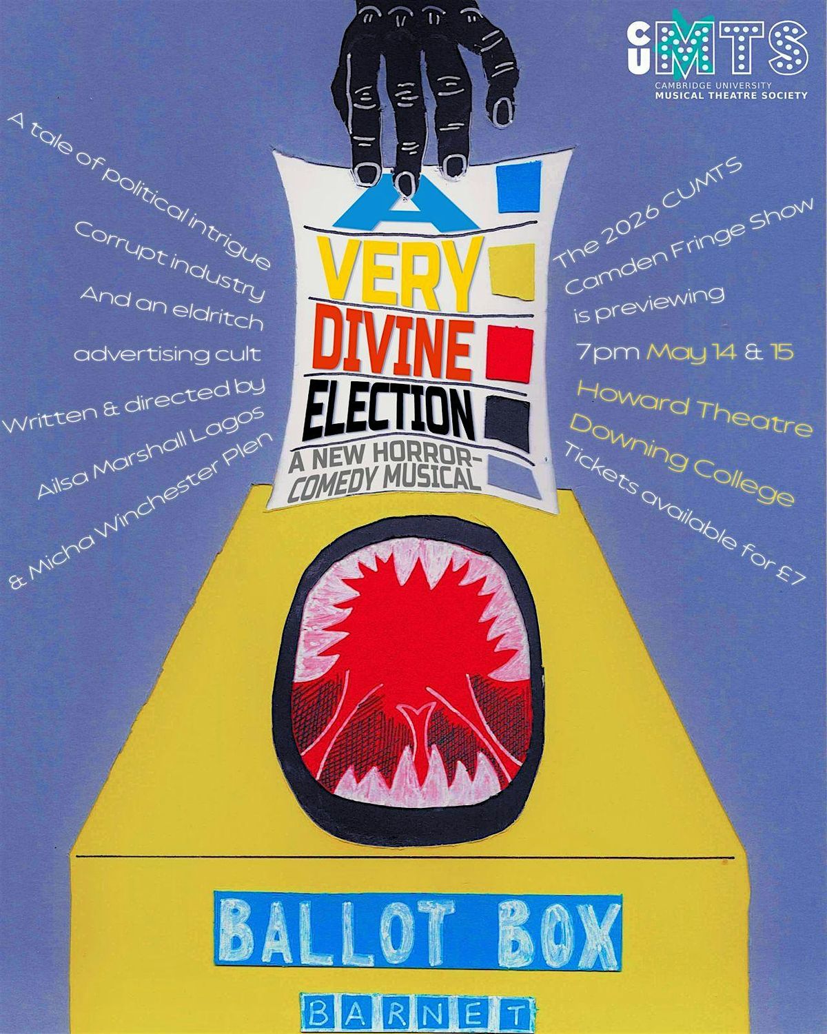 A Very Divine Election - Cambridge Preview