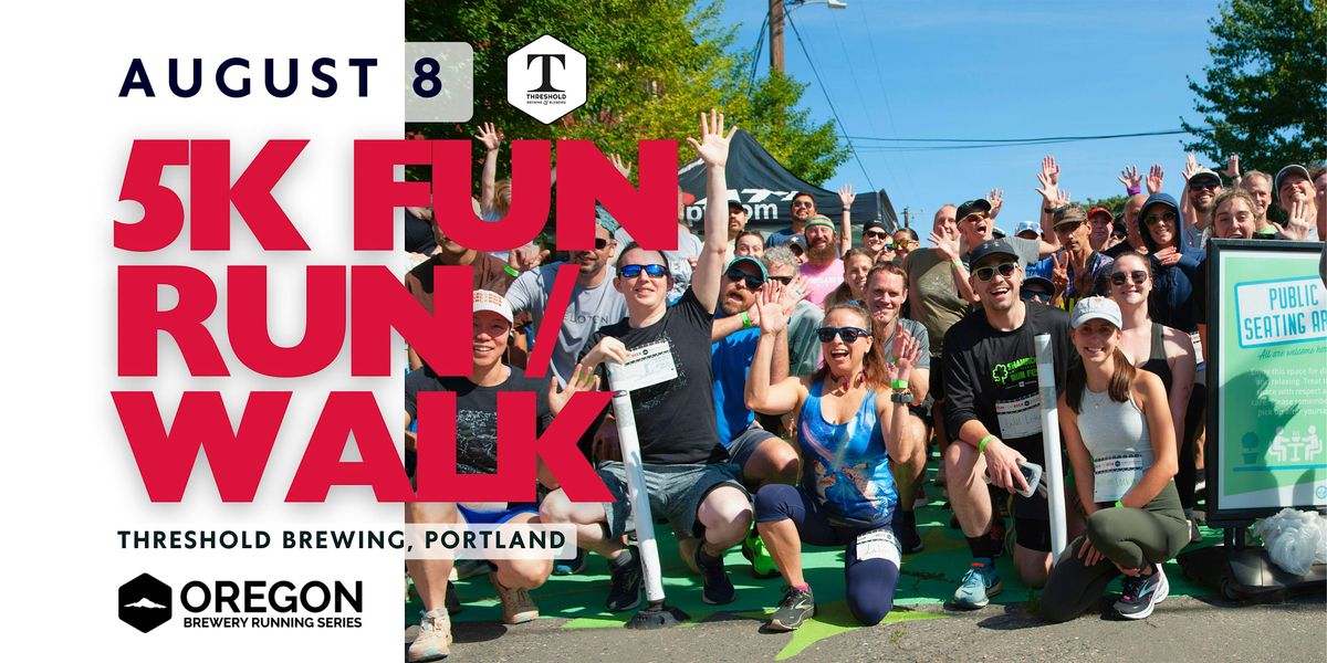 5k Beer Run - Threshold Brewing & Blending | 2026 OR Brewery Running Series
