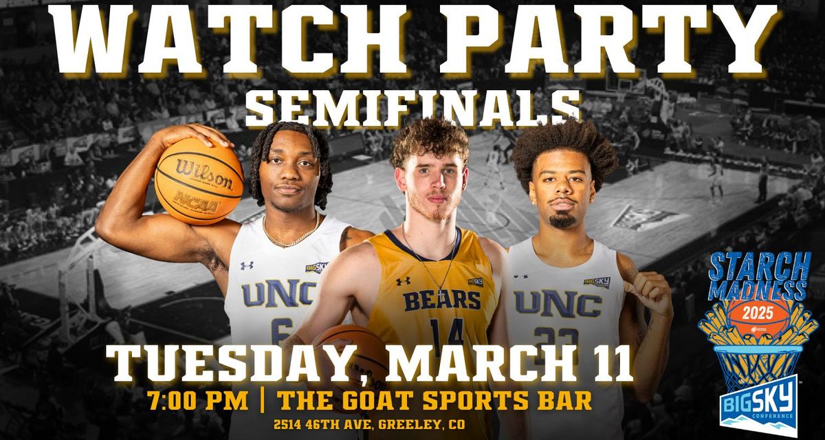 Northern Colorado Bears at Montana State Bobcats Mens Basketball